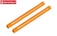 HPI87557 Spoiler joint Orange, 2 pcs