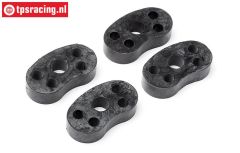 HPI87580 Gear damper rubber Slipper Clutch, 4 pcs.