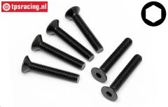 HPI94735 Countersunk Head Screw M5-L30 mm, 6 pcs