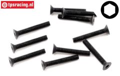 HPIZ087 Countersunk Head Screw M3-L20 mm, 10 pcs