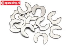 HPIZ102 E-clips Ø3 mm, 12 pcs