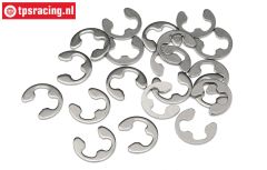 TPSZ103 E-clips Ø4 mm, 15 pcs.