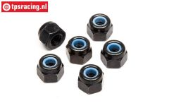 HPIZ663 Steel Lock nut M3, 6 pcs.