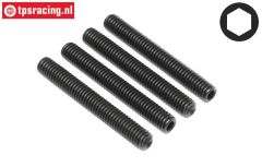 HPIZ747 Scrub screw M6-L45 mm, 4 pcs.