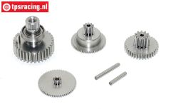 Gears complete, JX-CLS6336HV servo, Set