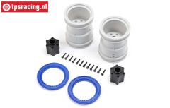 LOS-1815 LOSI LMT 2.0 rim Bleu, Set
