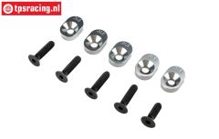 LOS-4140 LOSI 5IVE-TG Engine mount plates 20,5/67T, 5 pcs.
