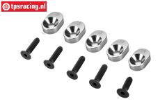 LOS-4175 LOSI 5IVE-TG Engine mount plates 21/67T, 5 pcs.