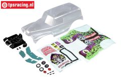 LOS240014 LMT Grave Digger body Clear, 1 pc.