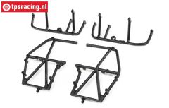 LOS241040 Top and Upper Cage Bars Black LMT Truck, Set