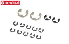 LOS246005 E-Clip and C-Clip Hardware LMT Truck, 20 pcs.