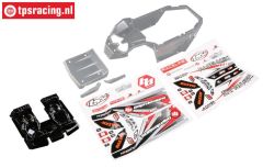 LOS250035 Body LOSI Super Rock Rey Clear, Set