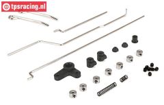 LOS251017 Gas-Brake linkage DBXL-MTXL, Set