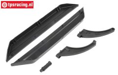 LOS251051 Chassis Side Guards/Braces DBXL-E, Set