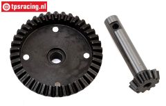 LOS252075 Diff-Gear front/rear 38/12T SBR-2.0-SRR, Set