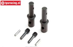 LOS252108 Front Differential Outdrive SBR-SRR, Set