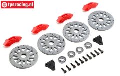 LOS252109 Brake disk and caliper SRR-SBR 2.0, Set