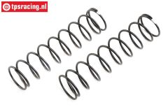 LOS253024 Shock spring Medium Silver Super Rock Rey, 2 pcs.