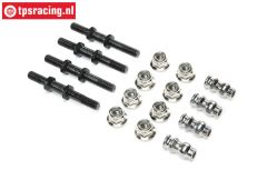 LOS253029 LOSI DBXL-E 2.0 Shock Mount, 4 pcs.