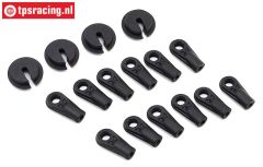 LOS254034 Shock parts SBR-2.0-SRR, Set