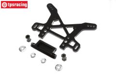 LOS354005 Shock Tower rear black, LOSI DBXL-MTXL, 1 pc