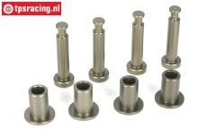 LOSB2074 King Pins/Arm Bushings LOSI-BWS-TLR, Set