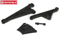 LOSB2558 Chassis support/plate LOSI 5T-BWS, set