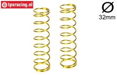 LOSB2970 Shock spring Ø2,5-L115 LOSI 5T-BWS-TLR, 2 pcs.