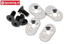 LOSB5801 Engine Mount Inserts 19-58T LOSI 5T, 4 pcs.