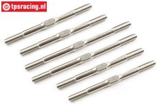 LOSB5902 Turnbuckles M6 LOSI 5T-BWS-TLR, 16 pcs.