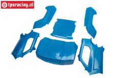 LOS-4001 LOSI 5IVE-T 3.0 Body Bleu, set