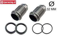 LOS-3644 LOSI 5IVE-T 3.0 Shock Body Ø32-L68,5 mm, 2 pcs.