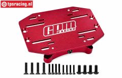 5T3/051-R LOSI 5IVE-TE E Alu-ESC holder Red, Set