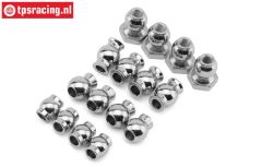LOS-3646 LOSI 5IVE-T Steel pivot balls set, 12 pcs.