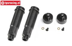 LOS243012 Alu-Shock body and cap LMT Truck, Set