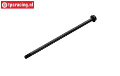MX025R-BK PROMOTO rear axle Carbon steel, 1 pc.