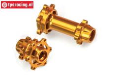 LOS362004 PROMOTO Alu-wheel axle Gold, set