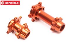 LOS362003 PROMOTO Alu-wheel axle Orange, set