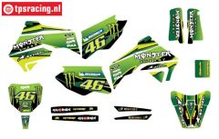CS0980/20 PROMOTO decal Rossi Monster Green, set