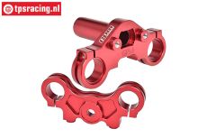 MX028-R PROMOTO Alu-Triple Clamp Red, Set