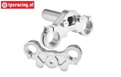 MX028-S PROMOTO Alu-Triple Clamp Silver, Set