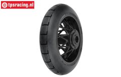 PRO1022310 Supermoto S3 rear tire/rim black MTD, Set