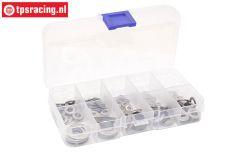 TPS1150/60 Steel washer assortment M2~M10, 180 pcs.