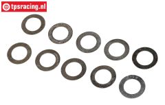 LOS246004 Shim washer Ø8-Ø13-H0,4 LMT Truck, 10 pcs.