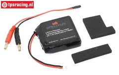 SPMB2400LPTX 2S Battery Li-Po 2400 mAh 15C, set