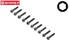 TLR245008 Socket Head Screw M2-L10 mm, 10 pcs