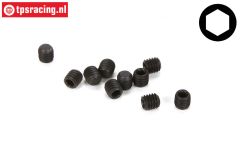 TLR245014 grub screw M2,5-L3 mm, 10 pcs.