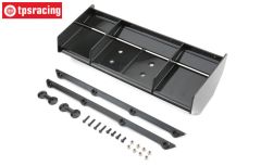 TLR250001 Wing and wicker bills black TLR 5IVE-B, Set