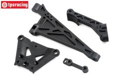 TLR251000 TLR chassis brace Fr/Rr, set
