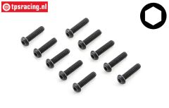 TLR Button Head screw M4-L14 mm, 10 pcs,